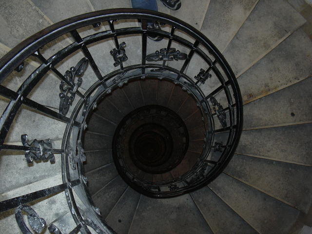 Stairs in the Basilica.