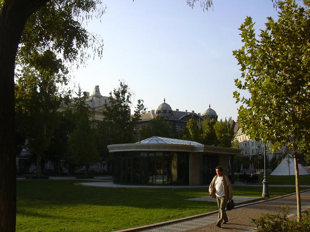 Park near the Parliment Building.