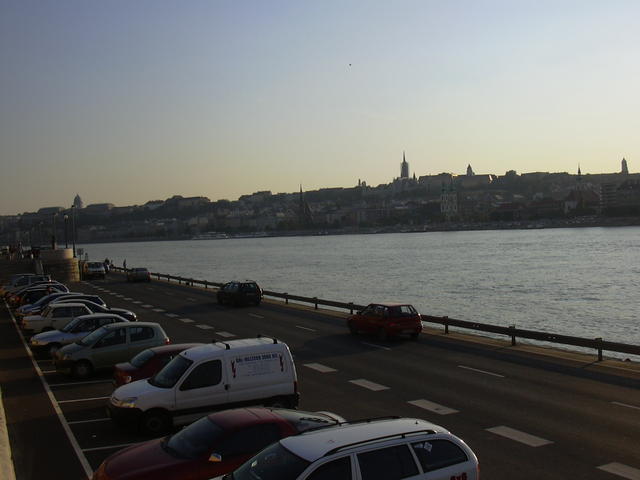 Along the bank of the Danube River