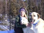 Ann, Mytack, and Kenai. Angel Rocks.